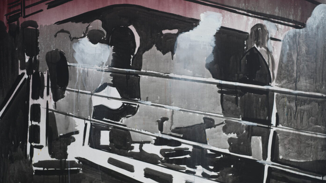Hurvin Anderson, Oportunidad para pasajeros. Cortesía del Pérez Art Museum Miami