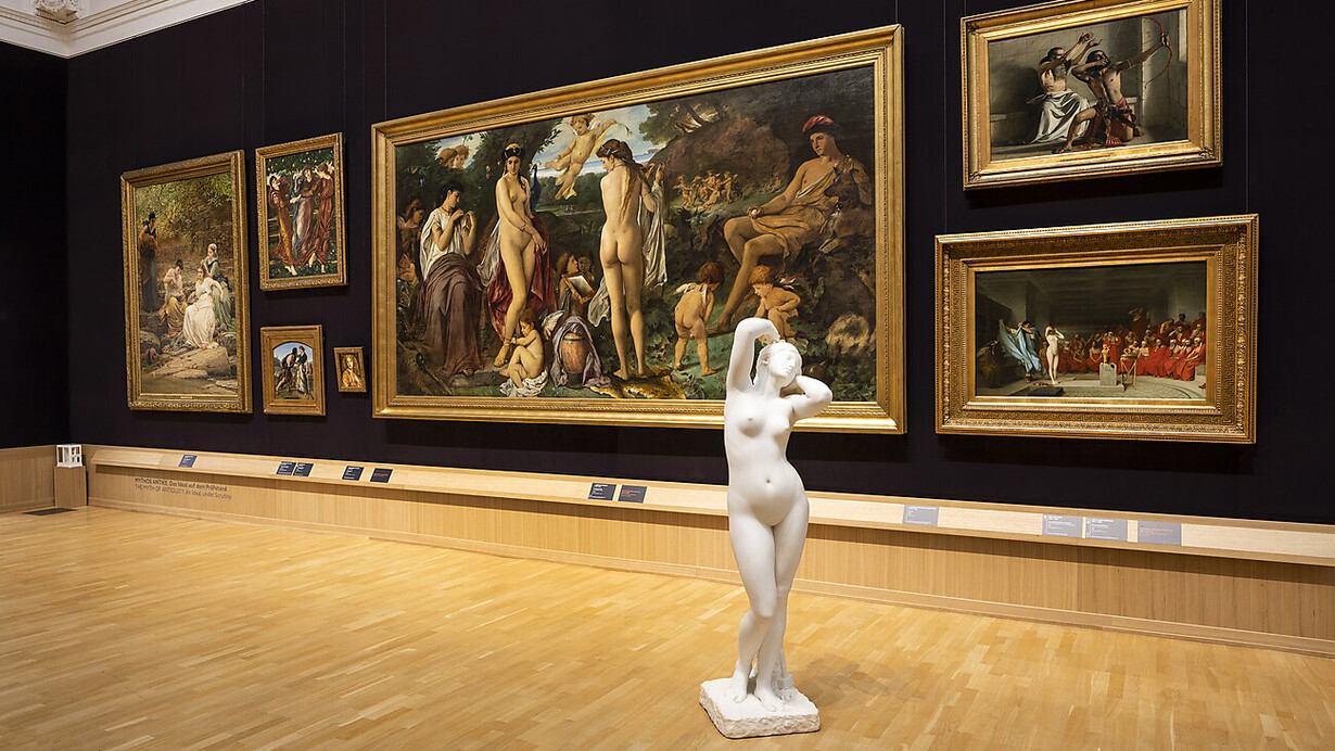 Various artists, Making history, exhibition view. Courtesy of Hamburger Kunsthalle