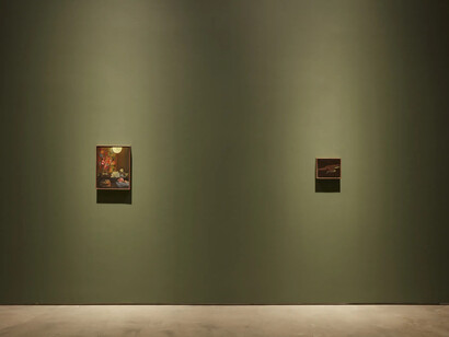 Danielle Mckinney, Forest for the trees, exhibition view. Courtesy of Boesky Gallery