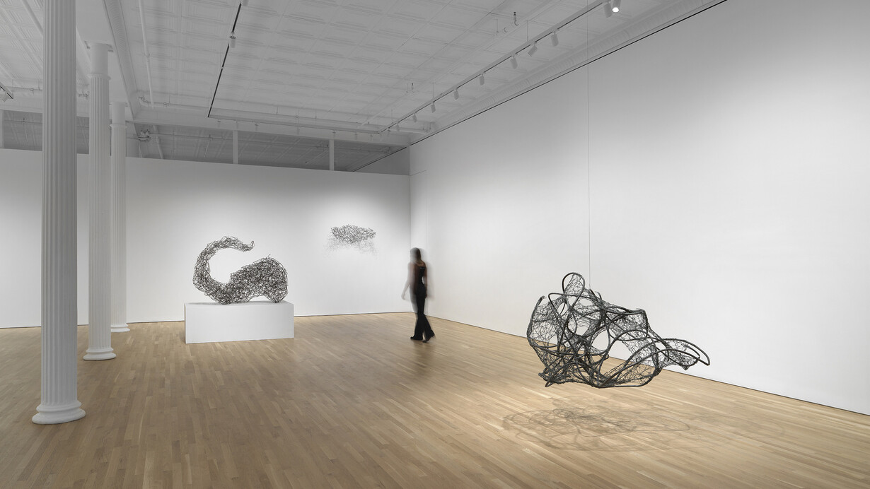 Claire Falkenstein, San Francisco, Paris, Rome, exhibition view. Courtesy of Ortuzar