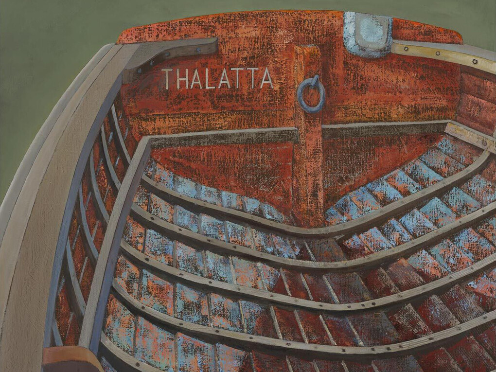 James Dodds, "Thalatta" Barge Boat