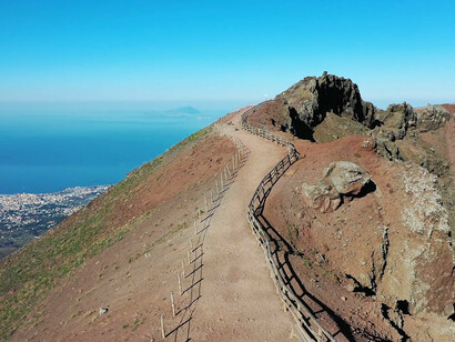 In cima al Vesuvio