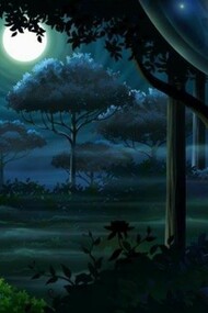 Magical view from a enchanted house
