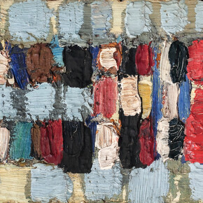 Untitled. c. 1970. Oil on wood, 8.9 × 7.1 in., catalogue raisonné N° 0256H
© Archives Jean-Michel Coulon/Aline Stalla-Bourdillon