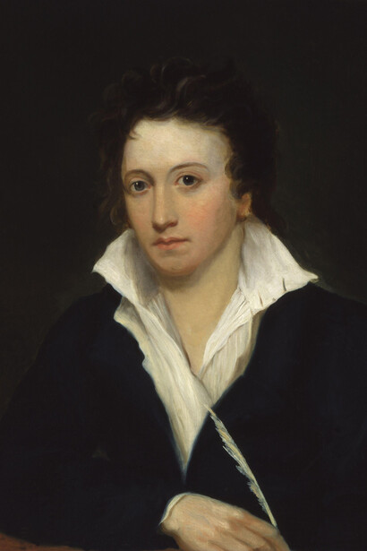 Portrait of Percy Bysshe Shelley