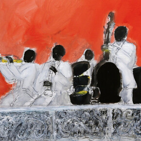 André Brasilier. Courtesy of Opera Gallery