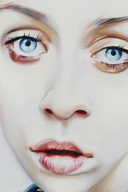 Sam McKinniss, Fiona Apple, 2024. Courtesy of David Kordansky Gallery 