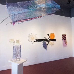 Jennifer Ling Datchuk and Consuelo Jimenez Underwood, In our hands, exhibition view. Courtesy of Ruiz-Healy Art
