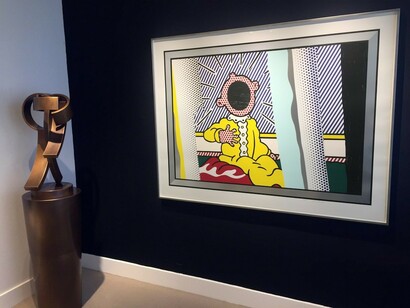 New York Pop Art: Works on Paper, Exhibition view. Courtesy of Meyerovich Gallery
