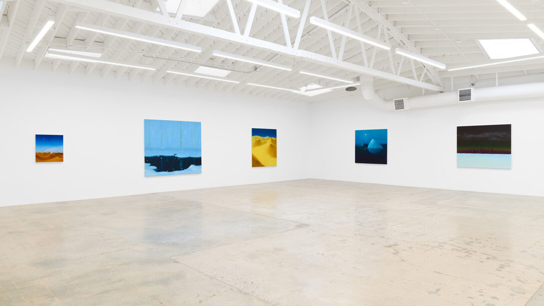 Sarah Lee, Quiet days, exhibition view. Courtesy of Anat Ebgi