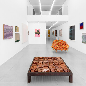 Laurita Karsten Weege, Olhar de colecionador, vista da exposição. Cortesia da Galeria Simões de Assis