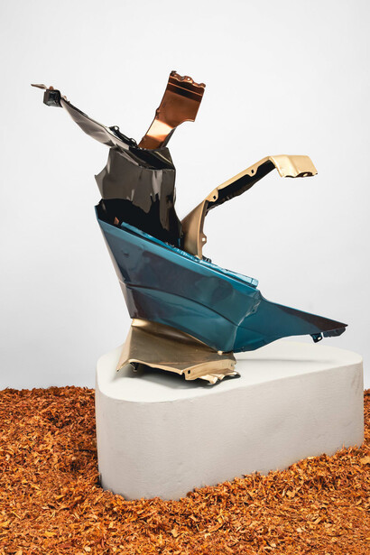 Ugo Ahiakwo, Threefold cord, 2025. Courtesy of Rele Gallery