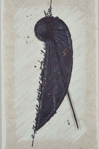 Vittorio Mascalchi, (1935-2010) L'angelo nero