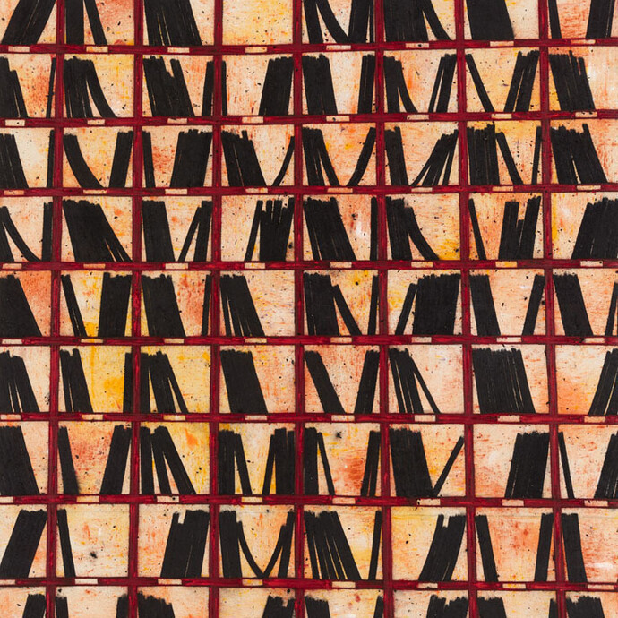 Tony Bevan (b. 1951), Archive (PC142), 2014, Acrylic and charcoal on canvas, 157.5 x 142.2 cm; (62 1/8 x 56 in.)