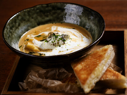 All of these beautiful dishes are explained to the finest detail by a staff of expert waiters