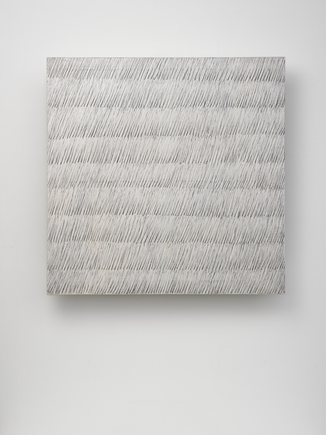 Park Seo-Bo
Ecriture (描法) No. 42-73
1973
Pencil and oil on canvas
31 5/16 x 31 1/2 in. (79.5 x 80 cm)
© the artist. Photo © White Cube (Ben Westoby)
