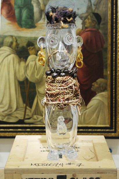 Pascale Marthine Tayou. Courtesy of Galleria Bottegantica