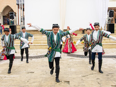 The Andijan Polka dancers, Polka is an energetic Uzbek folk dance