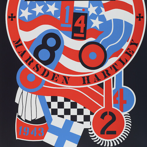 Robert Indiana. Placeholder. Courtesy of Colby College Museum of Art