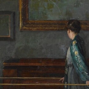 Untitled, 2016, Oil on canvas, 70 x 51 cm (27,6 x 20 in). Courtesy of Galerie Thaddaeus Ropac