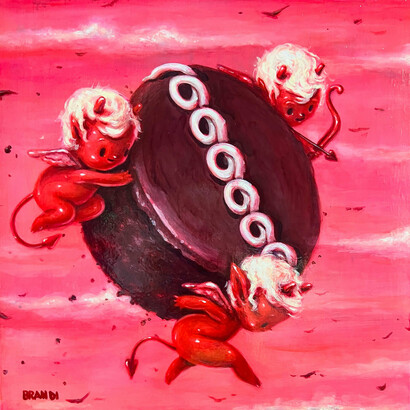 Brandi Milne, The Outrageous Fortune, 2024. Courtesy of Corey Helford Gallery