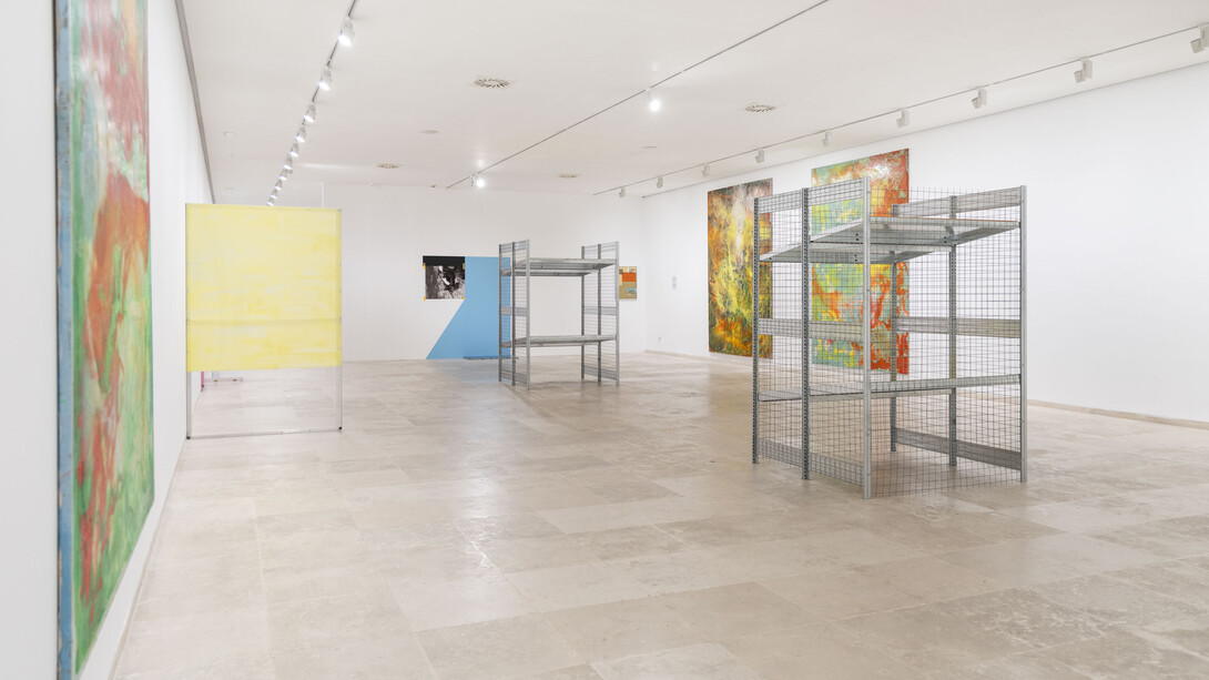 Olvidar borrar, borrar despacio, vista de exhibición. Cortesía del Museo Patio Herreriano