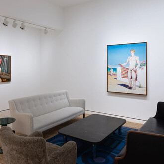 Caroline Coon, Fear gives wings to courage, exhibition view. Courtesy of Stephen Friedman Gallery