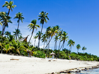 The white sand of Siquijor Beach