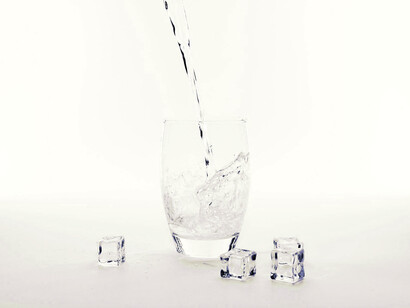 A chilled glass of water is the cooler consumption of the healthy drink