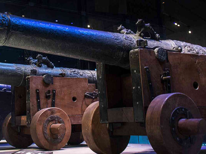 Battle! Exhibition view. Courtesy of The Vasa Museum
