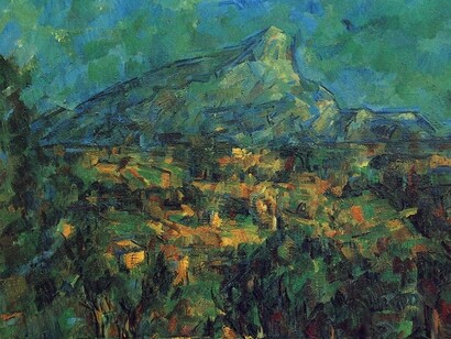 Paul Cézanne, Montagna Santa Vittoria, 1904-1906