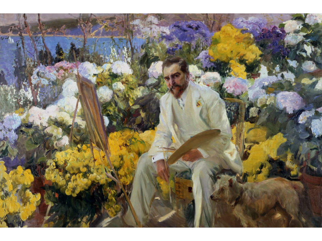 Joaquin Sorolla, Louis Comfort Tiffany, 1911, Oil on canvas, 150 x 225.5 cm, On loan from the Hispanic Society of America, New York, NY Photo (c) Courtesy of The Hispanic Society of America, New York