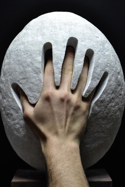 Gesti Scolpiti at the Teatro Antico di Taormina in Taormina, Italy reactivates the historic theatre as a living stage for questions of visibility, vulnerability, and voice