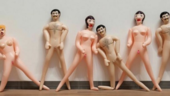 Sex Dolls, 2012, Dimensions variable, Installation view Galerie Thaddaeus Ropac, Paris, Photograph: Arash Nassiri