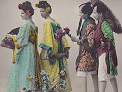 Hand-tinted silver gelatine print published as postcard series, c.1904. Neue Photographische Gesellschaft, Germany. Private Collection, Helsinki. Courtesy of National Gallery of Denmark
