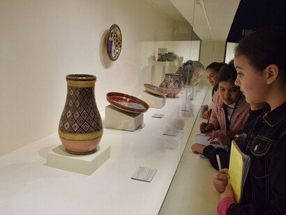 Ceramics exhibited at the National Museum of Ceramics of Safi