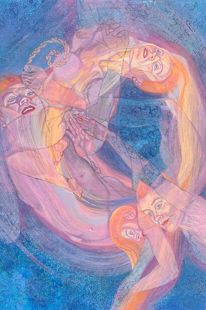 Sol Kjok, Sound shapes 4 (detail), 2024. Courtesy of the Untitled Space