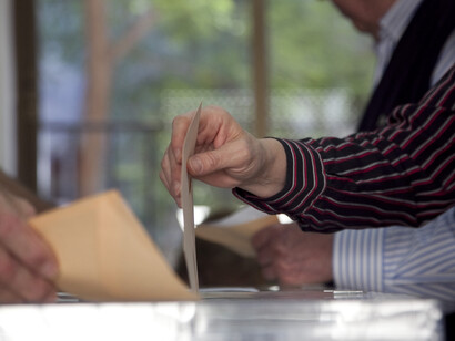 Ejerciendo el derecho al voto
