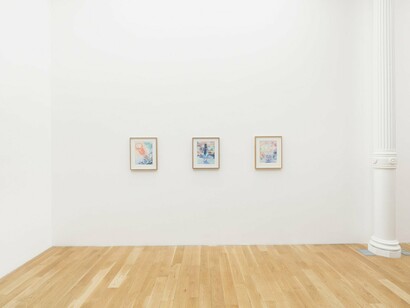 Robert Yarber, Regard and abandon, exhibition view. Courtesy of Nicodim Gallery