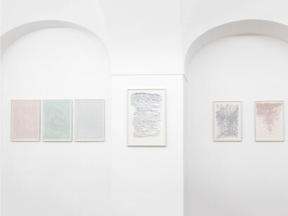 Alice Attie, Repetitions, exhibition view. Courtesy of Galerie nächst St. Stephan
