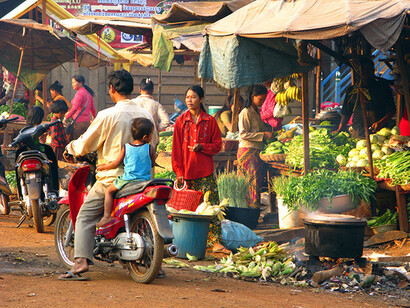 Strade di Phnom Penh