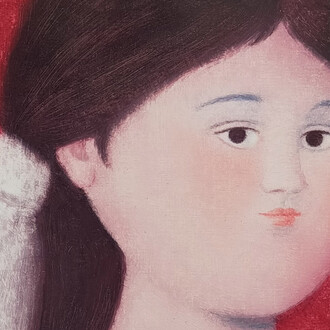 Antonio Bueno, Fanciulla (dettaglio), 1978. Per gentile concessione di Galleria de’ Bonis