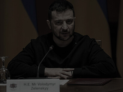 President Volodymyr Zelensky's diplomatic mission to Latvia on January 11, 2024, emphasizing international relations 
