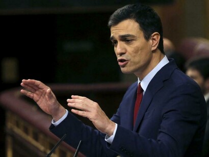 Pedro Sánchez en el Congreso de los Diputados