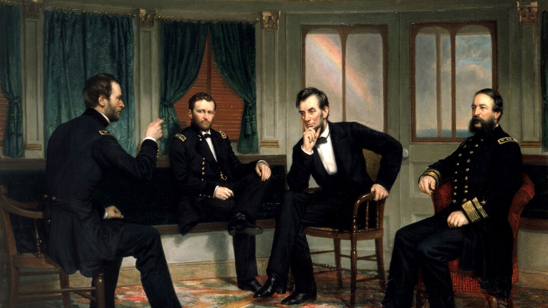 «Los pacificadores» (1868), George Healy