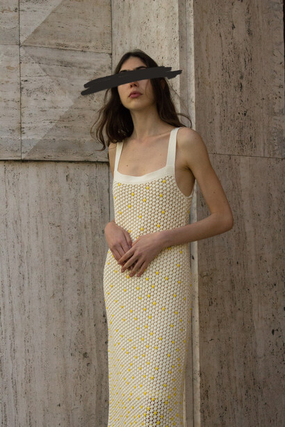 La collezione di Marie Nardi con i filati  Monticolor vincitrice del premio Feel the green