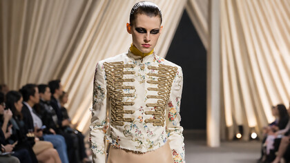 McQueen Spring Summer 2026 explores subconscious desires as they surface, tracing a journey from longing to deliverance while surrendering to the raw power of nature