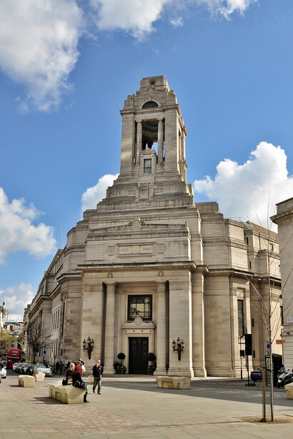 Sede de la Gran Logia Unida de Inglaterra, en Londres