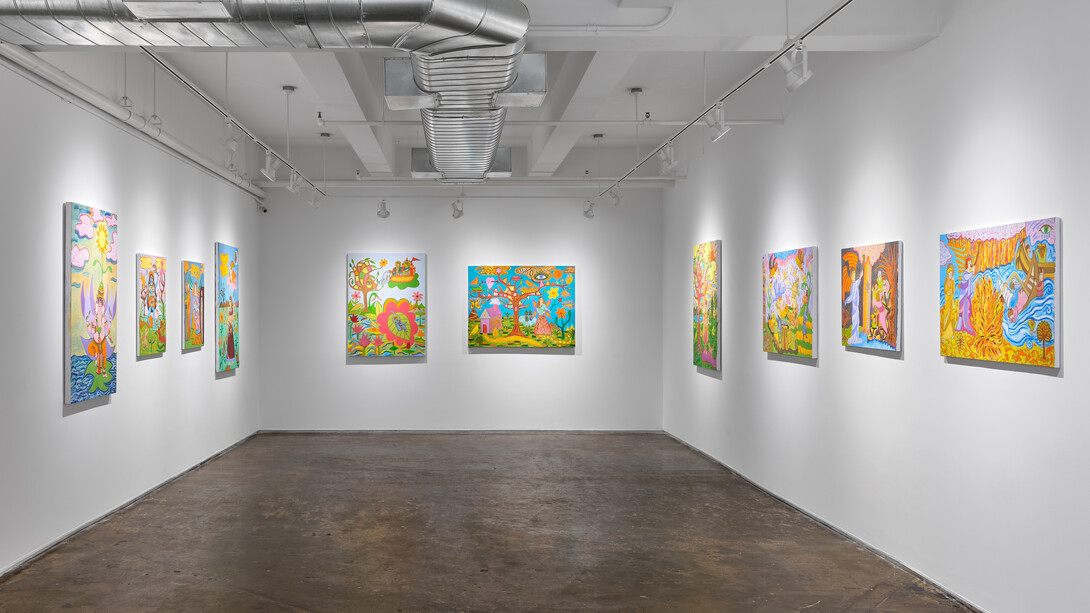 Susan Bee, Days of awe, exhibition view. Courtesy of A.I.R. Gallery