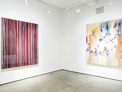 Behind the Glass: Michael Burges solo show,Exhibition view. Courtesy of JanKossen Contemporary